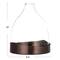 Hello Honey® 10" Clear & Black Metal Sophisticated Glass Cloche with Metal Tray